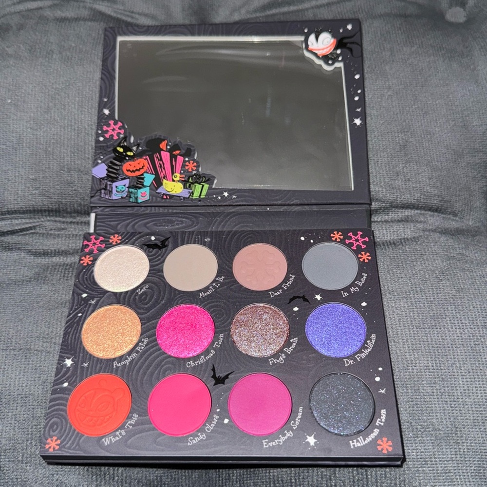 Colourpop Nightmare Before Christmas Palette (never used)